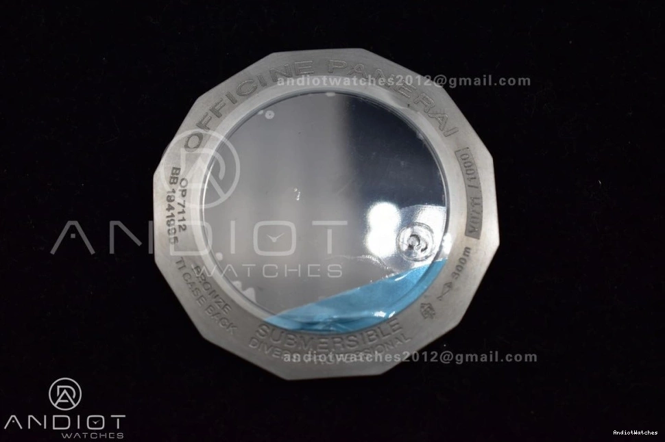 1:1 on VSF SunProtective PAM968 Strap and Brown Clone Calfskin P.9010 Dial Bezel Edition V Best Ceramic 995 Brown Bronzo 0415